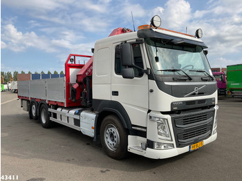 Lastbil med kran Volvo FM 500 Euro 6 HMF 32 Tonmeter laadkraan Just 166.643 km!: billede 4
