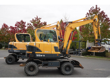 Hjulgravemaskine Hyundai Robex 55W-9 Wheeled Excavator 5.5t / 2 units: billede 4 Hjulgravemaskine Hyundai Robex 55W-9 Wheeled Excavator 5.5t / 2 units: billede 4