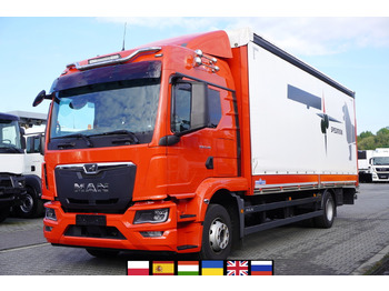 Lastbil med presenning MAN TGM 15.290
