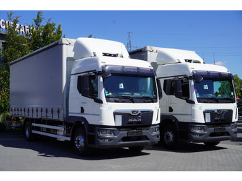 Lastbil med presenning MAN TGM 15.290