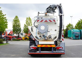 Slamsugemaskine MAN TGM 26.340 E6 / RIVARD sewage cleaner 11.8 m3 / 170 tho. km / steered axle: billede 4