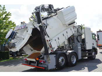 Slamsugemaskine MAN TGM 26.340 E6 / RIVARD sewage cleaner 11.8 m3 / 170 tho. km / steered axle: billede 3