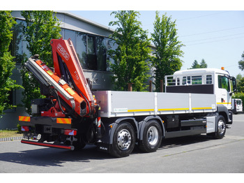 Lastbil med lad, Lastbil med kran MAN TGS 26.360 Flatbed / Fassi F175 7.7 T / steered 3rd axle: billede 5 Lastbil med lad, Lastbil med kran MAN TGS 26.360 Flatbed / Fassi F175 7.7 T / steered 3rd axle: billede 5