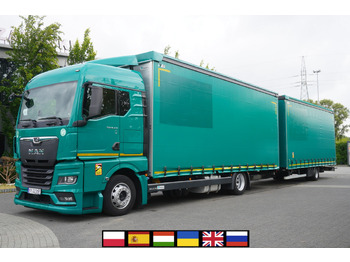 Lastbil med presenning MAN TGX 18.470