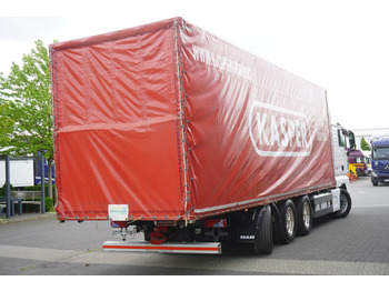 Lastbil med presenning MAN TGX 35.580 E6 8x4 /4 / 23 EPAL tarp superstructure / 4th axle steered: billede 4