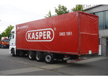 Lastbil med presenning MAN TGX 35.580 E6 8x4 /4 / 23 EPAL tarp superstructure / 4th axle steered: billede 3