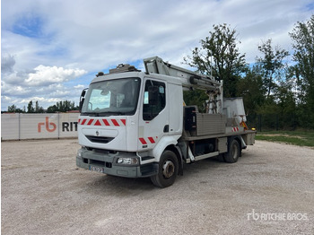 Lastbil med mandskabslift RENAULT Midlum 220