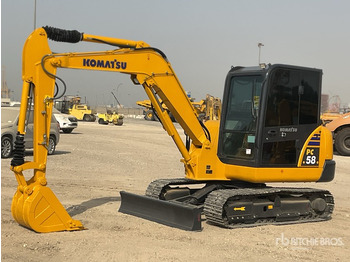 Minigravemaskine KOMATSU