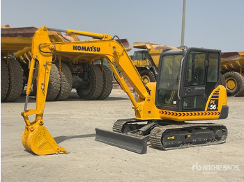 Minigravemaskine KOMATSU PC56-7