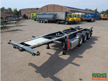 Containerbil/ Veksellad sættevogn Van Hool A3C002 3-Assen BPW - 20 30FT TANK/SWAP - 3490KG - ContainerChassis - ADR - Schijfremmen - 01/2026 APK: billede 2