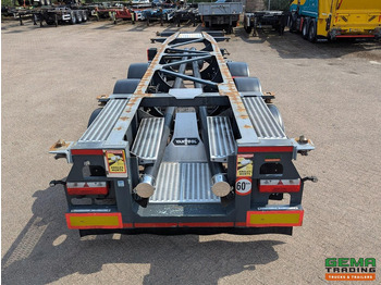Containerbil/ Veksellad sættevogn Van Hool A3C002 3-Assen BPW - 20 30FT TANK/SWAP - 3490KG - ContainerChassis - ADR - Schijfremmen - 01/2026 APK: billede 5