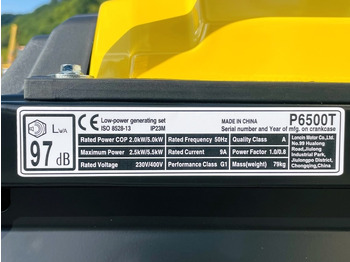 Strømgenerator Atlas Copco P6500T (3521): billede 3