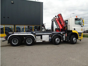 Lastbil med kran DAF CF 480 + FASSI 16T/M + 20T HOOK + 8X4 + REMOTE: billede 4