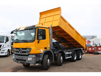 Tipvogn lastbil Mercedes-Benz Actros 3241 8x4 + SPRING SPRING BLATT + EURO 5: billede 2