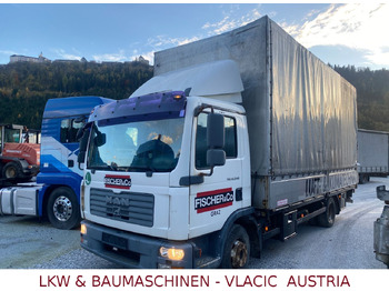 Lastbil med presenning MAN TGL 12.240