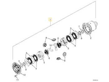 Differentialtandhjul CASE