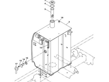 Brændstoftank CASE
