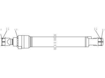 Hydraulisk cylinder NEW HOLLAND