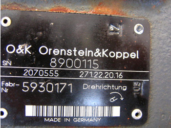 Hydraulikpumpe O&K