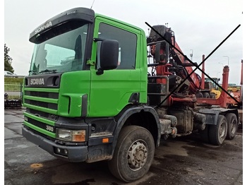 Lastbil chassis SCANIA P124 360 6x6: billede 2