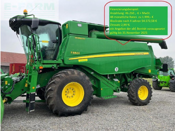 Mejetærsker JOHN DEERE T550