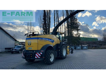 Grønthøster New Holland fr 550 häcksler inkl. pickup und maisgebiss: billede 2