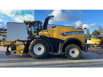 Grønthøster New Holland fr 550 häcksler inkl. pickup und maisgebiss: billede 4