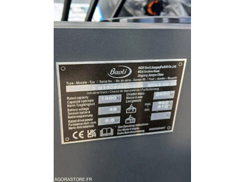 El gaffeltruck Chariot élévateur Baoli KBET18 Electrique 4350 NEUF: billede 5
