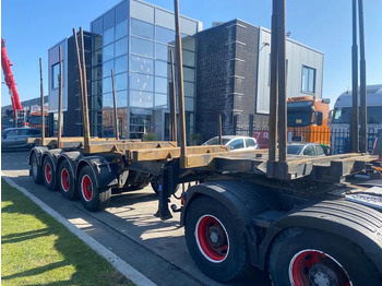 Sættevogn til tømmer Doll 4 AXLE - BPW - WOOD / HOLZ / TIMBER TRANSPORTER: billede 2
