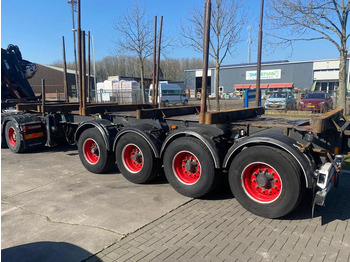 Sættevogn til tømmer Doll 4 AXLE - BPW - WOOD / HOLZ / TIMBER TRANSPORTER: billede 4