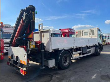 Lastbil med lad, Lastbil med kran Iveco Stralis 310 PALFINGER PK14002 - MOTOR DEFECT: billede 4
