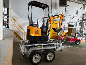 Minigravemaskine JPC HT12 + TRAILER - NEW AND UNUSED BOTH!: billede 3 Minigravemaskine JPC HT12 + TRAILER - NEW AND UNUSED BOTH!: billede 3