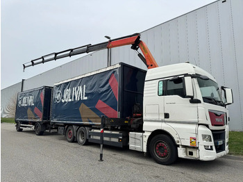 Lastbil med presenning MAN TGX 26.480