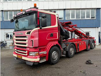 Lastbil med wirehejs, Lastbil med kran Scania R480 8X2 + HIAB 220-4 + REMOTE + HIAB MULTILIFT: billede 4 Lastbil med wirehejs, Lastbil med kran Scania R480 8X2 + HIAB 220-4 + REMOTE + HIAB MULTILIFT: billede 4