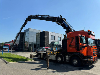 Trækker Scania R560 V8 8X2 + EFFER CRANE 1550 6S + FLYJIP 6XHYDR + REMOTE + WINCH: billede 4 Trækker Scania R560 V8 8X2 + EFFER CRANE 1550 6S + FLYJIP 6XHYDR + REMOTE + WINCH: billede 4
