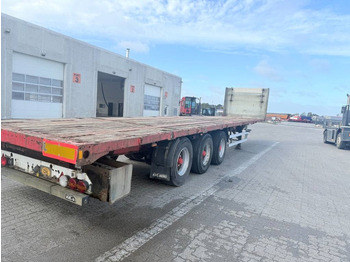 Åben sættevogn KEL-BERG Flatbed / Flachbettauflieger / Ladtrailer: billede 3
