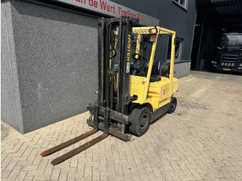 Gas gaffeltruck Hyster H2.50XM Triplo 470 Freelift / Sideshift LPG 1995: billede 3