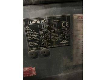 Gaffeltruck LINDE E20