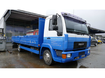 Lastbil MAN - L 2000 TOW TRUCK - FLATBED - MACHINE TRANSPORTER - 1999 - TRUCKS: billede 2 Lastbil MAN - L 2000 TOW TRUCK - FLATBED - MACHINE TRANSPORTER - 1999 - TRUCKS: billede 2