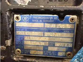 Gearkasse og reservedele MAN