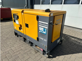 Strømgenerator Atlas-Copco QAS 20 Kubota Leroy Somer 20 kVA Silent Rental generatorrset Stage 3A: billede 2