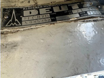 Strømgenerator Deutz BF12M 716 Leroy Somer 360 kVA generatorset ex emergency: billede 3