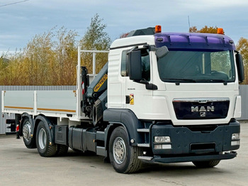 Lastbil med kran MAN TGS 26.440 * PRITSCHE 6,15 m + PK 29002 * TOP: billede 2