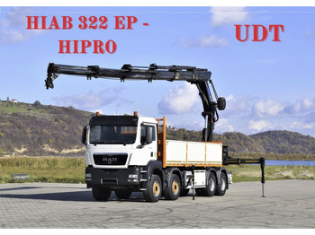 Lastbil med kran MAN TGS 35.440