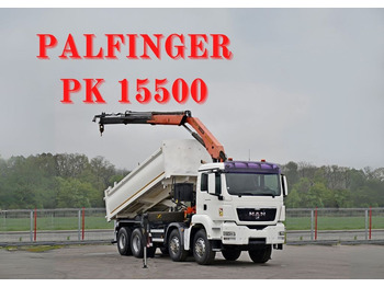 Lastbil med kran MAN TGS 35.440