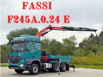 Lastbil med kran MERCEDES-BENZ Arocs 2548