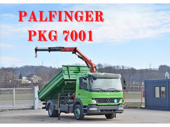 Lastbil med kran MERCEDES-BENZ Atego 1224