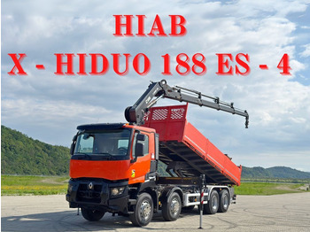 Lastbil med kran RENAULT C 430