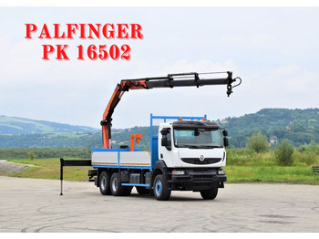 Lastbil med kran RENAULT Kerax 370