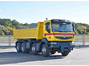 Tipvogn lastbil RENAULT Kerax 410